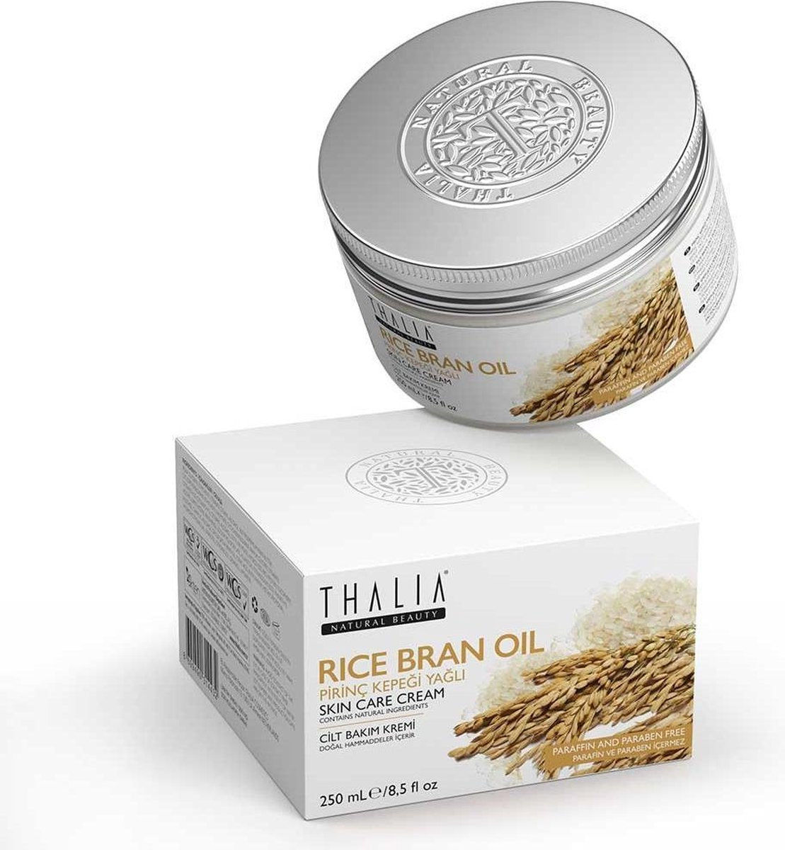 Thalia Rijstzemelen Skin Care Cream - 250 ml