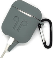 Anti Lost Case Cover Voor Apple Airpods - Siliconen Band & Beschermhoes Hoes & Hanger