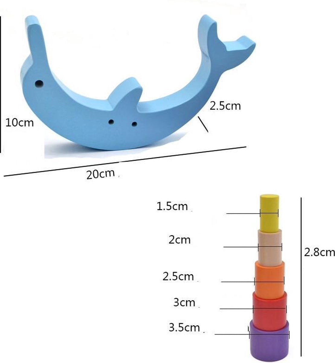Houten balansspel | Montessori speelgoed | Houten speelgoed | Kidzstore.eu