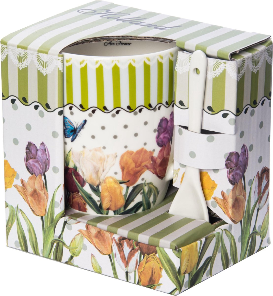 Memoriez Mok Holland Tulpen Groen