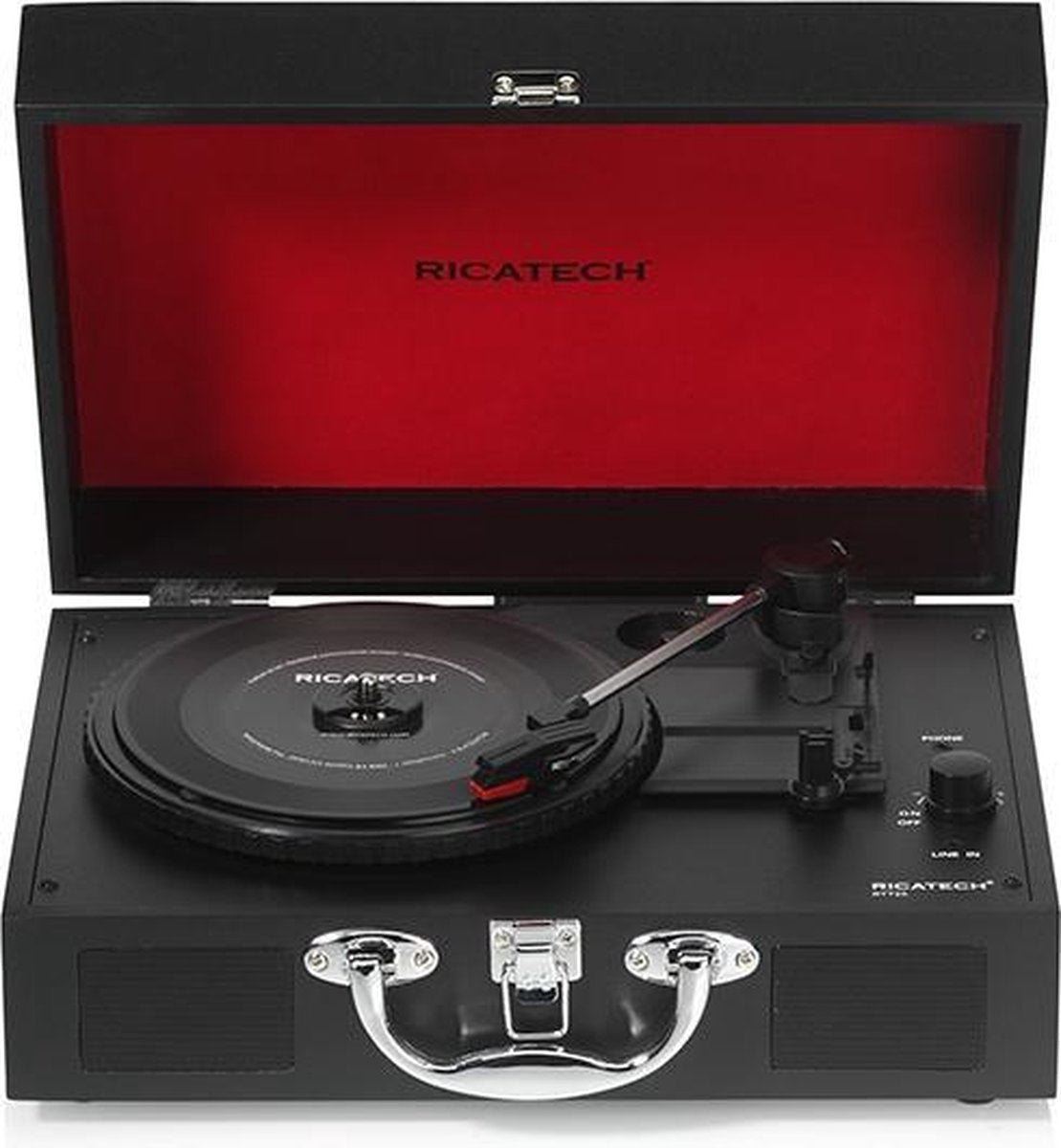 RICATECH RTT20 - Platenspeler -  Zwart