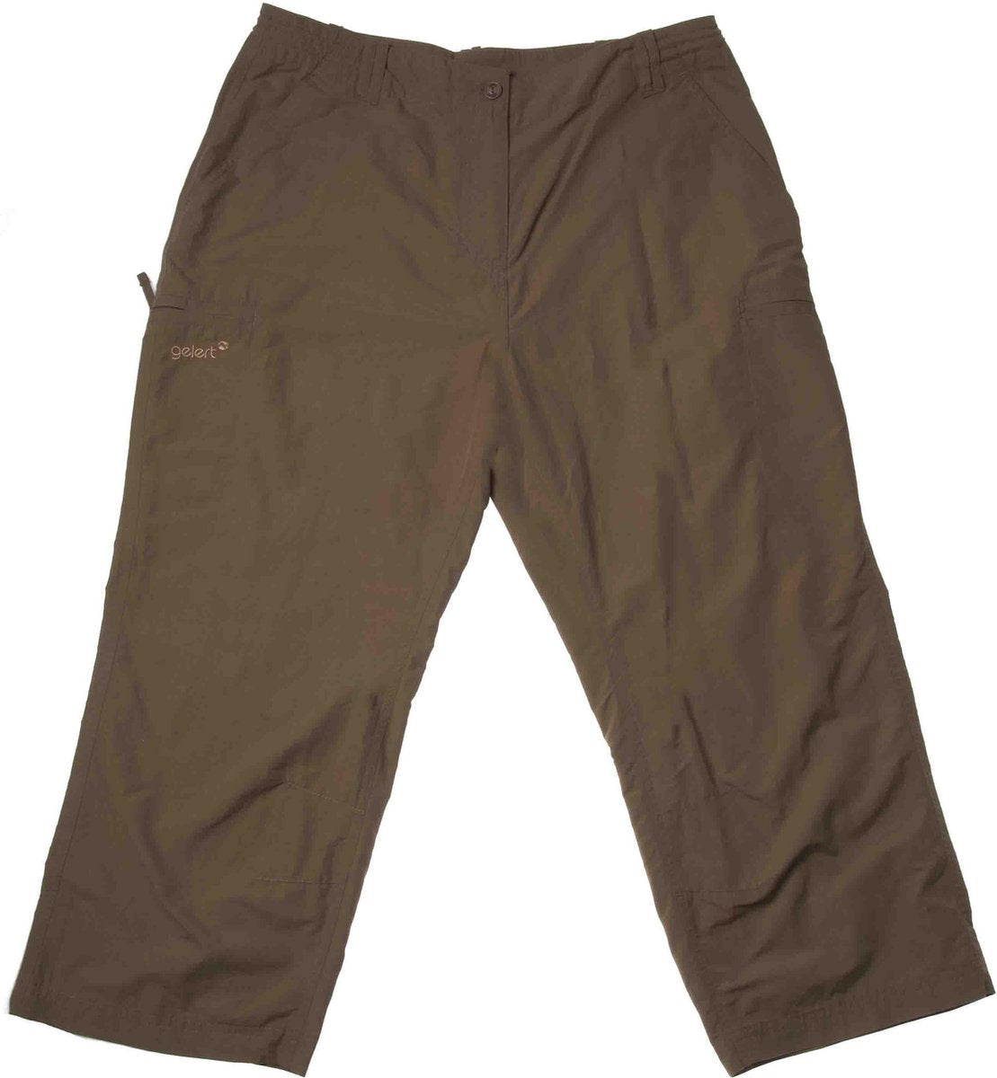 Dames wandelbroek | Gelert Terrain Capri | Beige maat 40