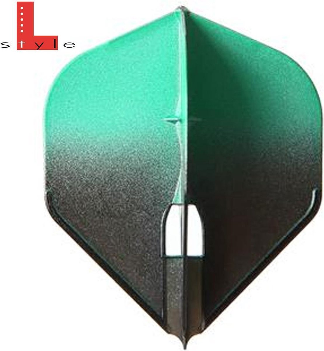L-Style Champagne L3 Shape 2-Tone BK×Green