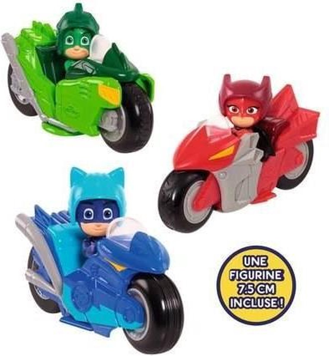 PJM - Moto met retro-friction met 1 figuur - Catboy