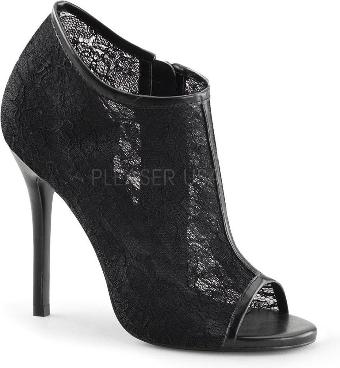Fabulicious Hoge hakken -46 Shoes- AMUSE-56 US 15 Zwart