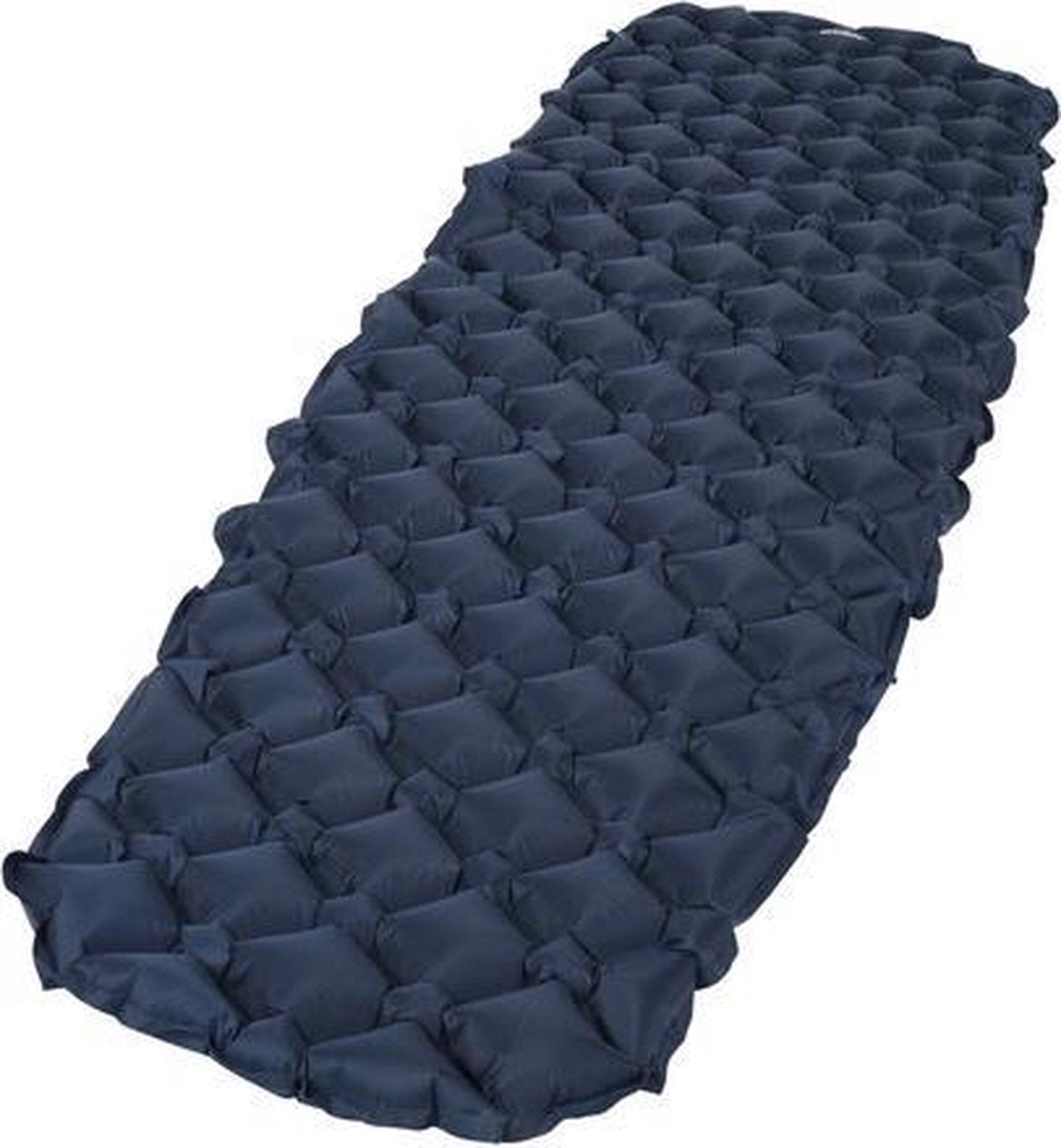 Husky Slaapmat Furry Opblaasbaar 187 X 55 Cm Nylon Donkerblauw