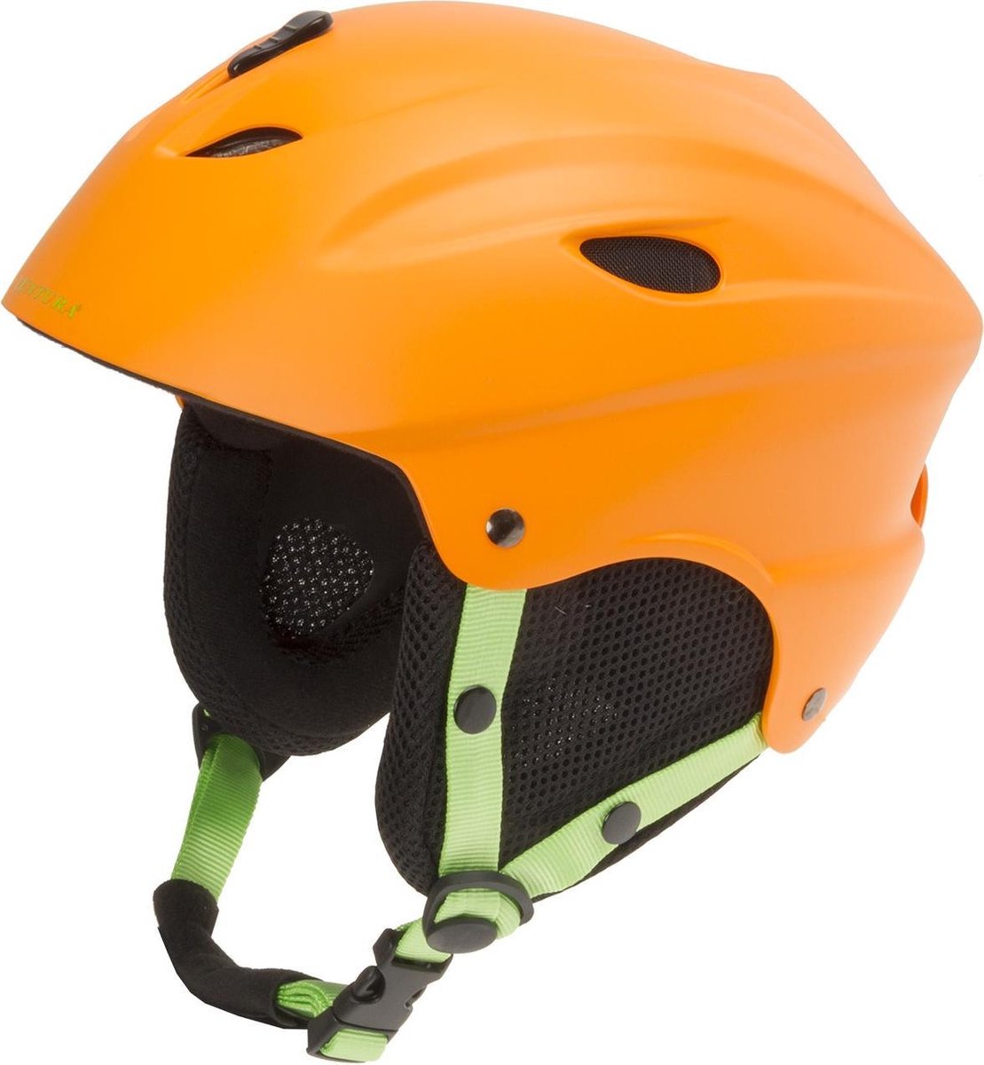 Ventura Skihelm Mat Oranje Maat 58/61 Cm