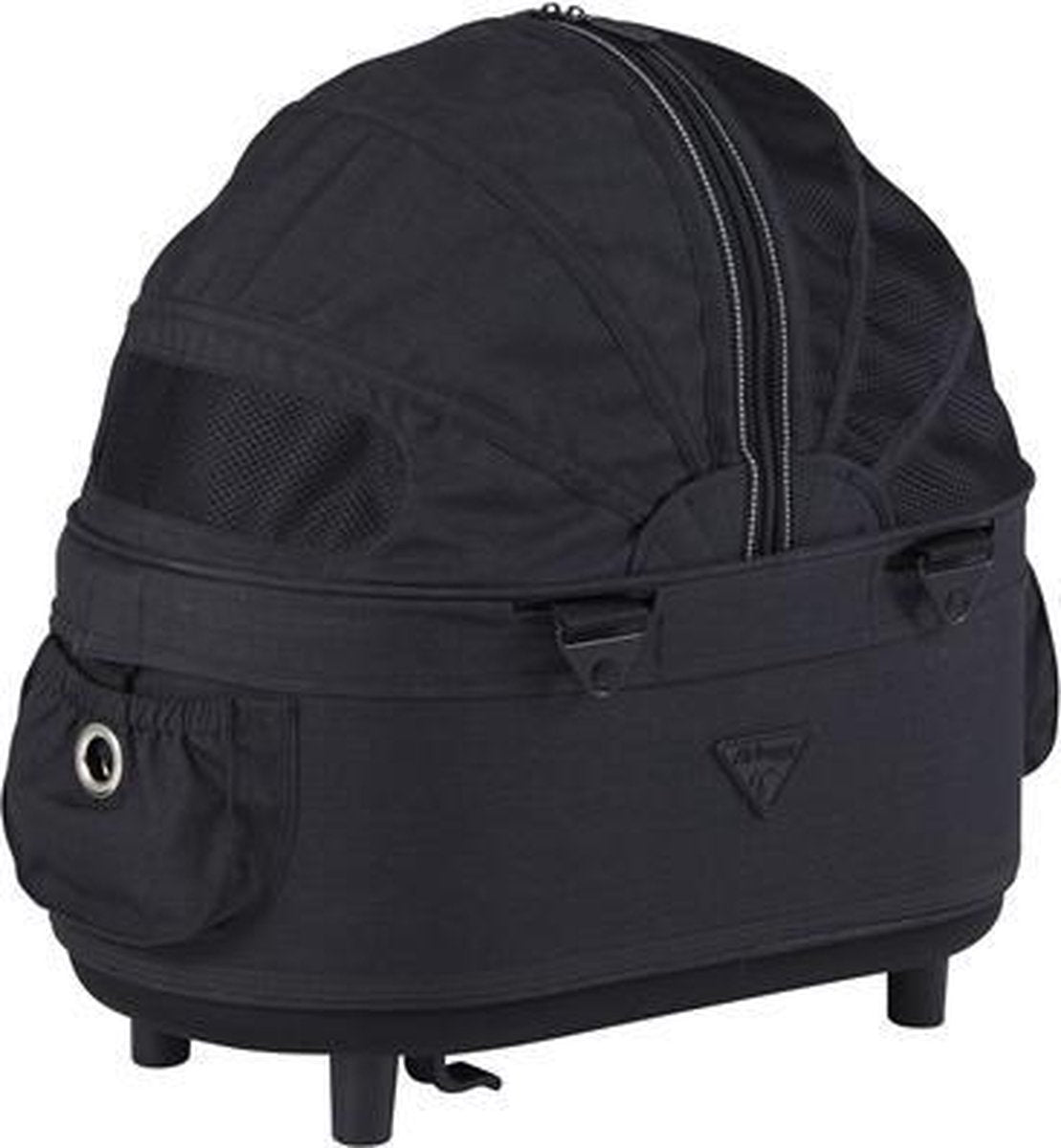Airbuggy reismand hondenbuggy dome2 sm cot earth zwart - 53x31x52 cm - 1 stuks