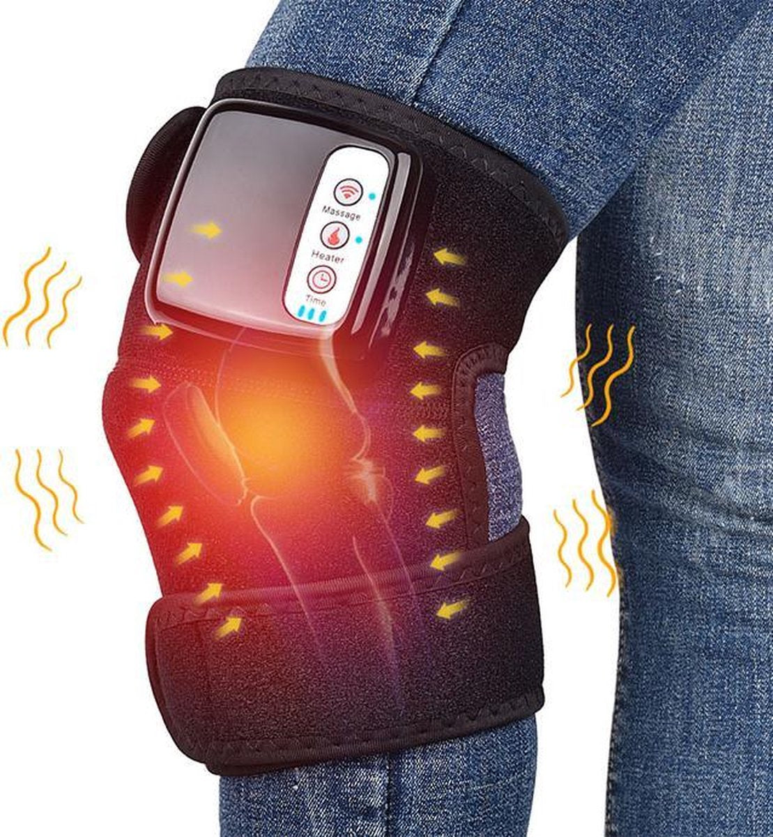 B-care Infrarood Therapie - Knie - Schouder – Elleboog – Brace - Massage Functie - Warmte Functie - Blessure Band – Ondersteuning – Overbelasting - Pijnbestrijding – Herstel – Slijmbeursontsteking – Meniscus – Reuma – Spierpijn – Gewrichtspijn