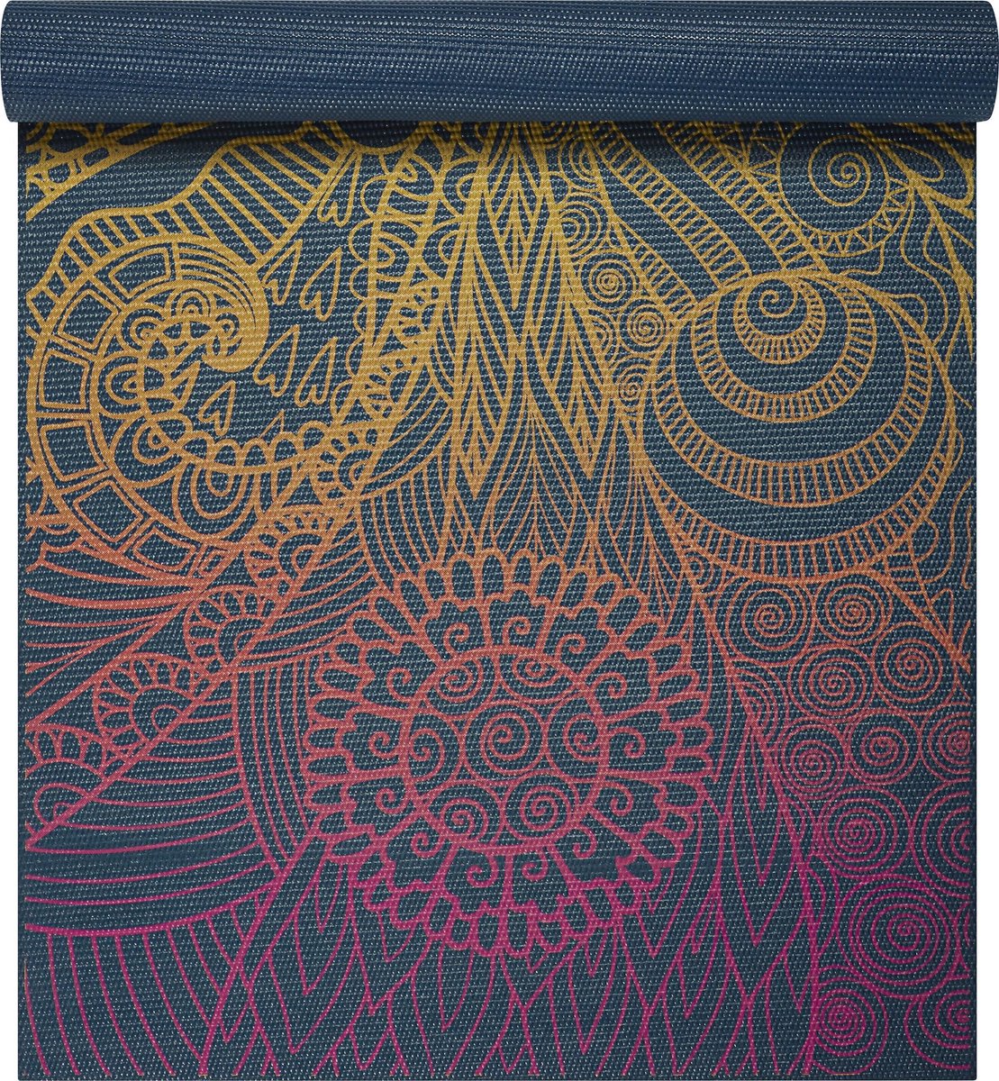 Gaiam Vivid Zest Yoga Mat - Blauw