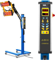 MSW Infrarood lakdroger - 2.200 W - 2 stralers - digitale display