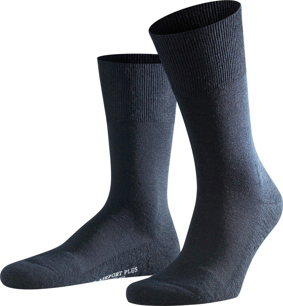 FALKE Airport Plus Herensokken - Dark Navy - Maat 43-45