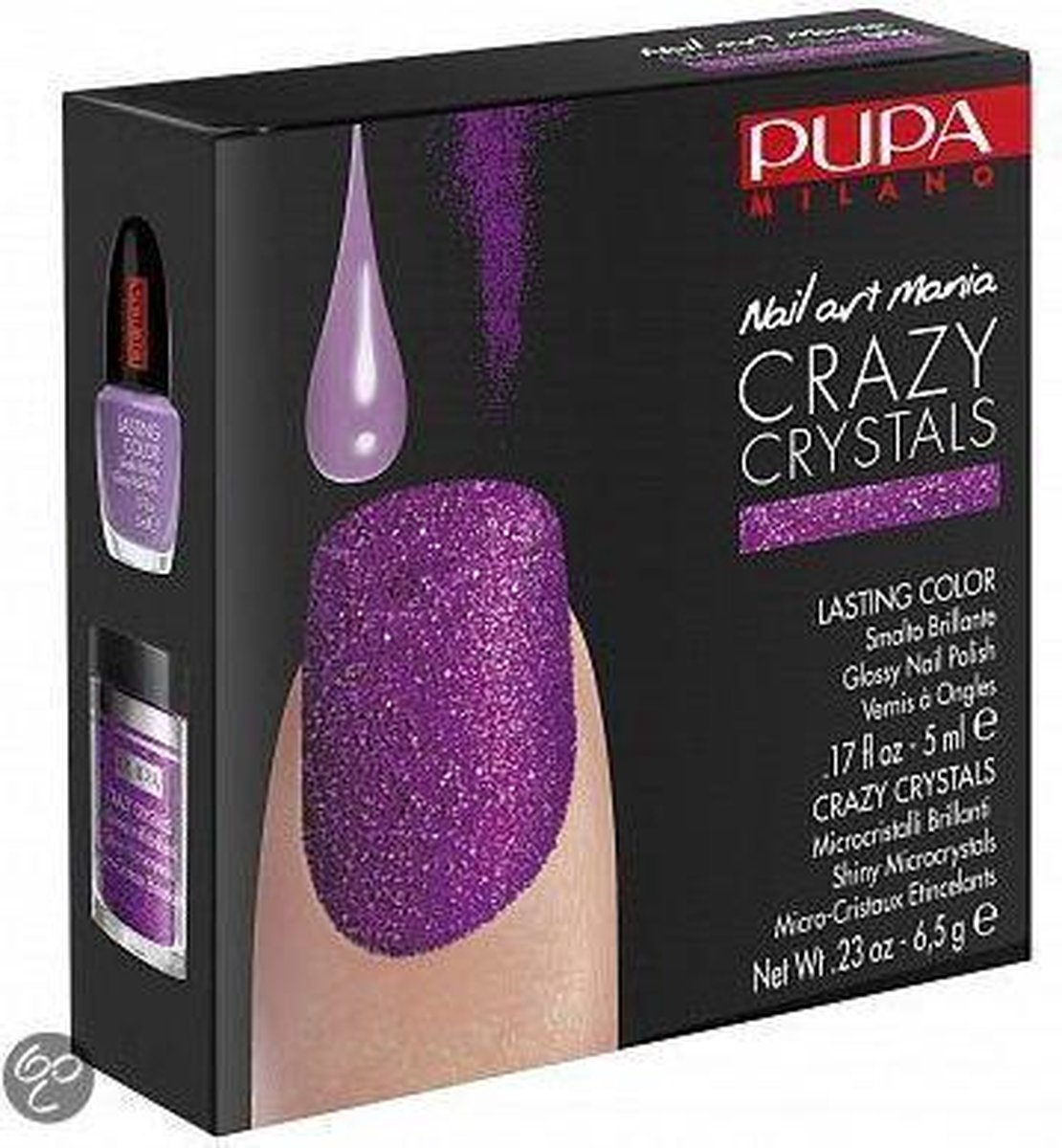 Pupa Milano Nagellak Pupa Milano Nailart Crystals Nailart Crazy