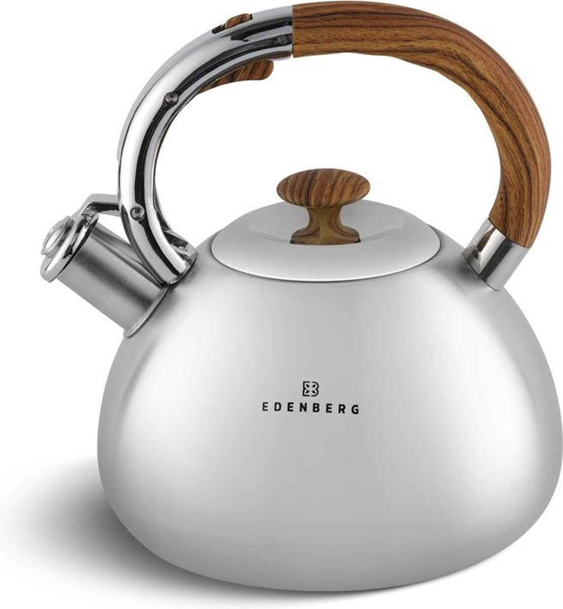 Edënbërg Classic Line - RVS Fluitketel - 3 liter