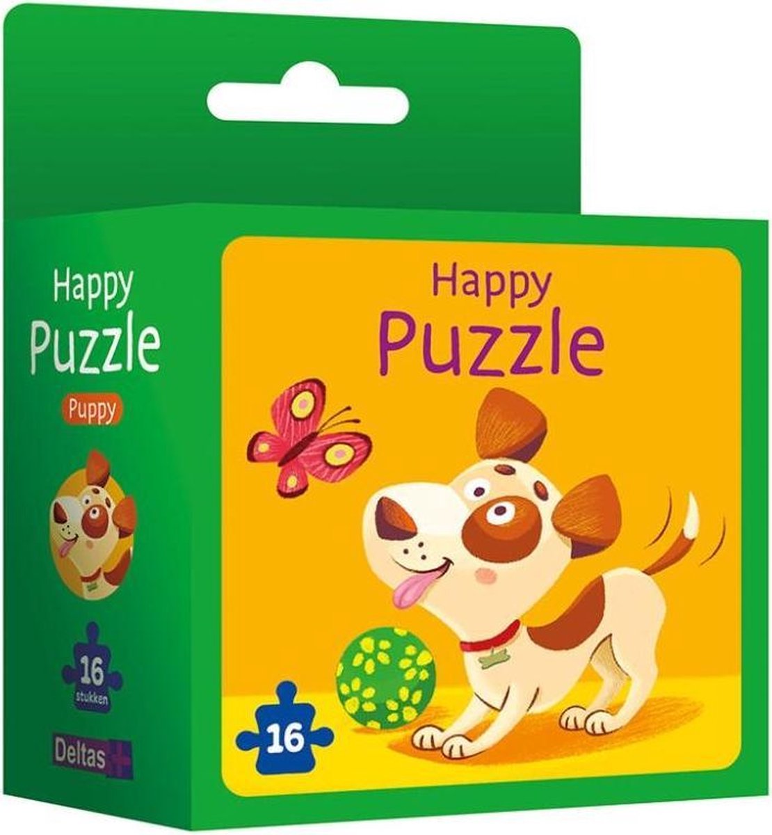 Deltas Happy puzzel Puppy - 16 stukjes