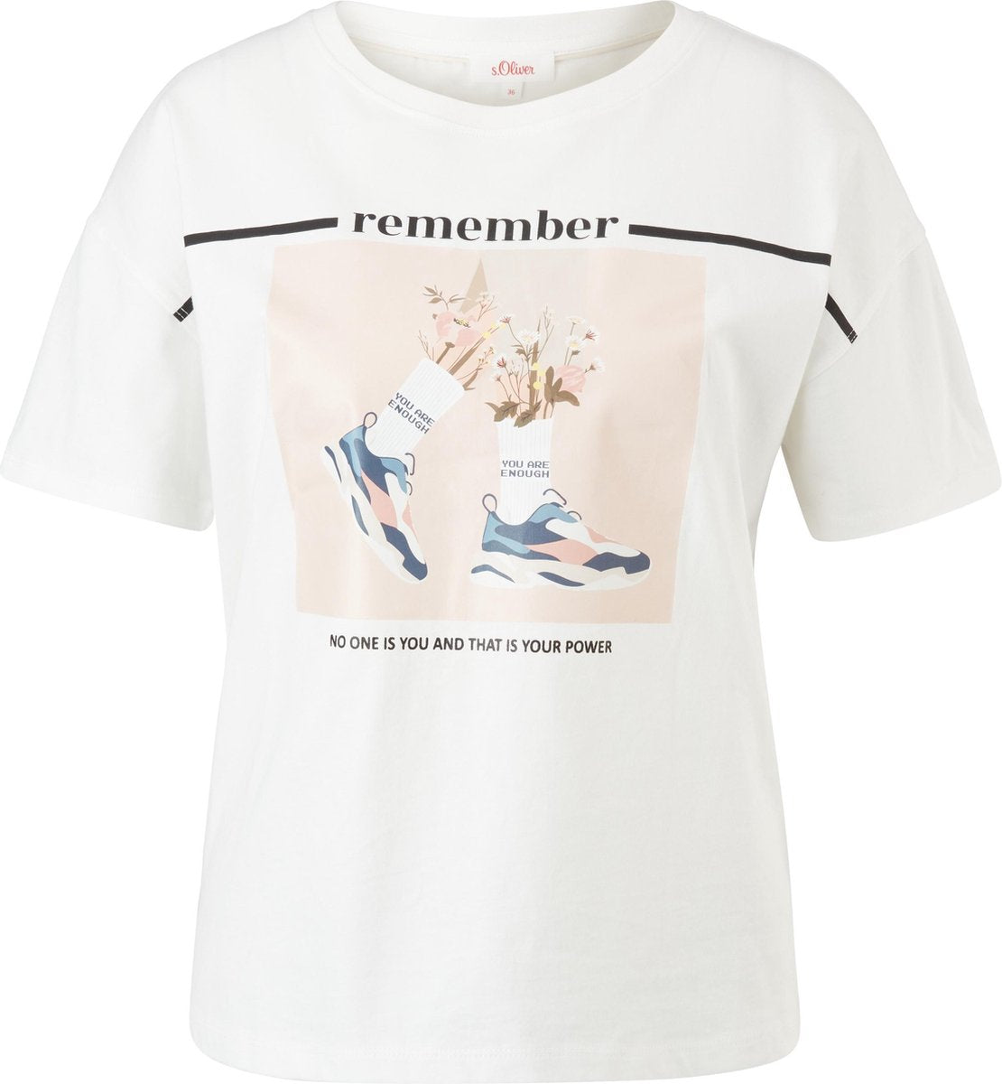 s.Oliver Dames T-shirt - Maat XL (42)