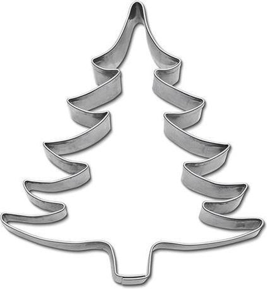 Städter Uitsteker RVS - kerstboom - 7.5cm
