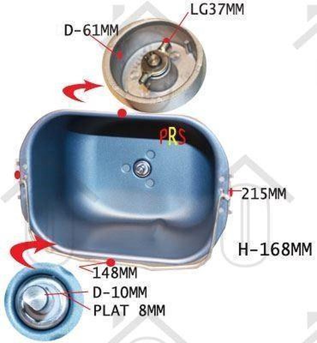 Tefal Bakblik Broodblik 210x148mm OW300101