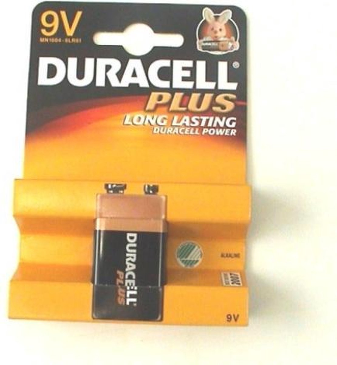 Duracell 5000394105423 household battery Single-use battery 9V Alkaline 9 V