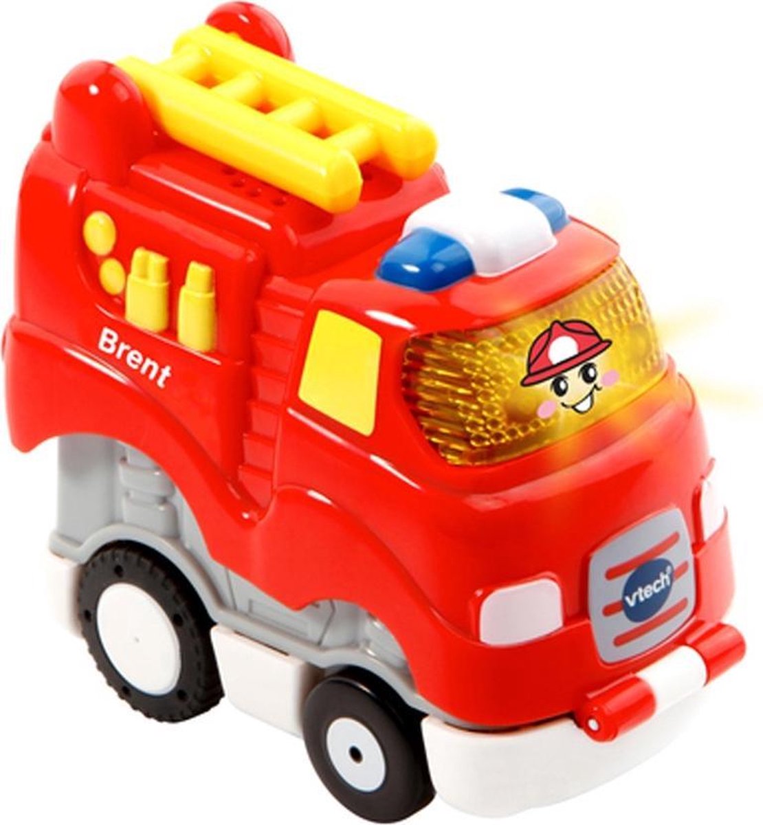 VTechToet Toet Auto's Press & Go Brent Brandweer - Educatief Babyspeelgoed