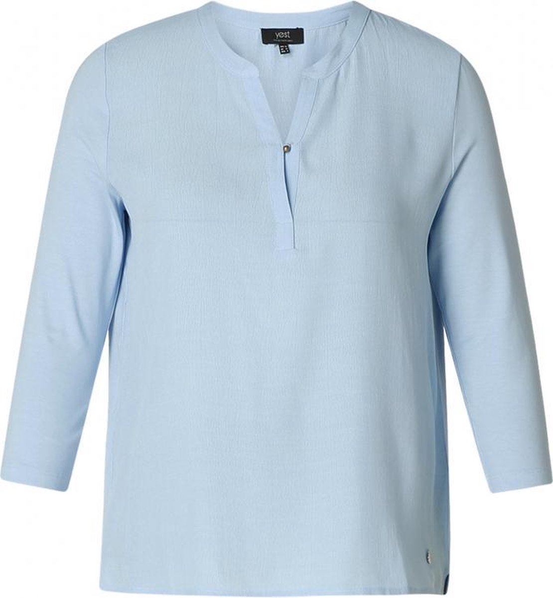 YESTA Hellen T-shirt - Chambray - maat 1(48)