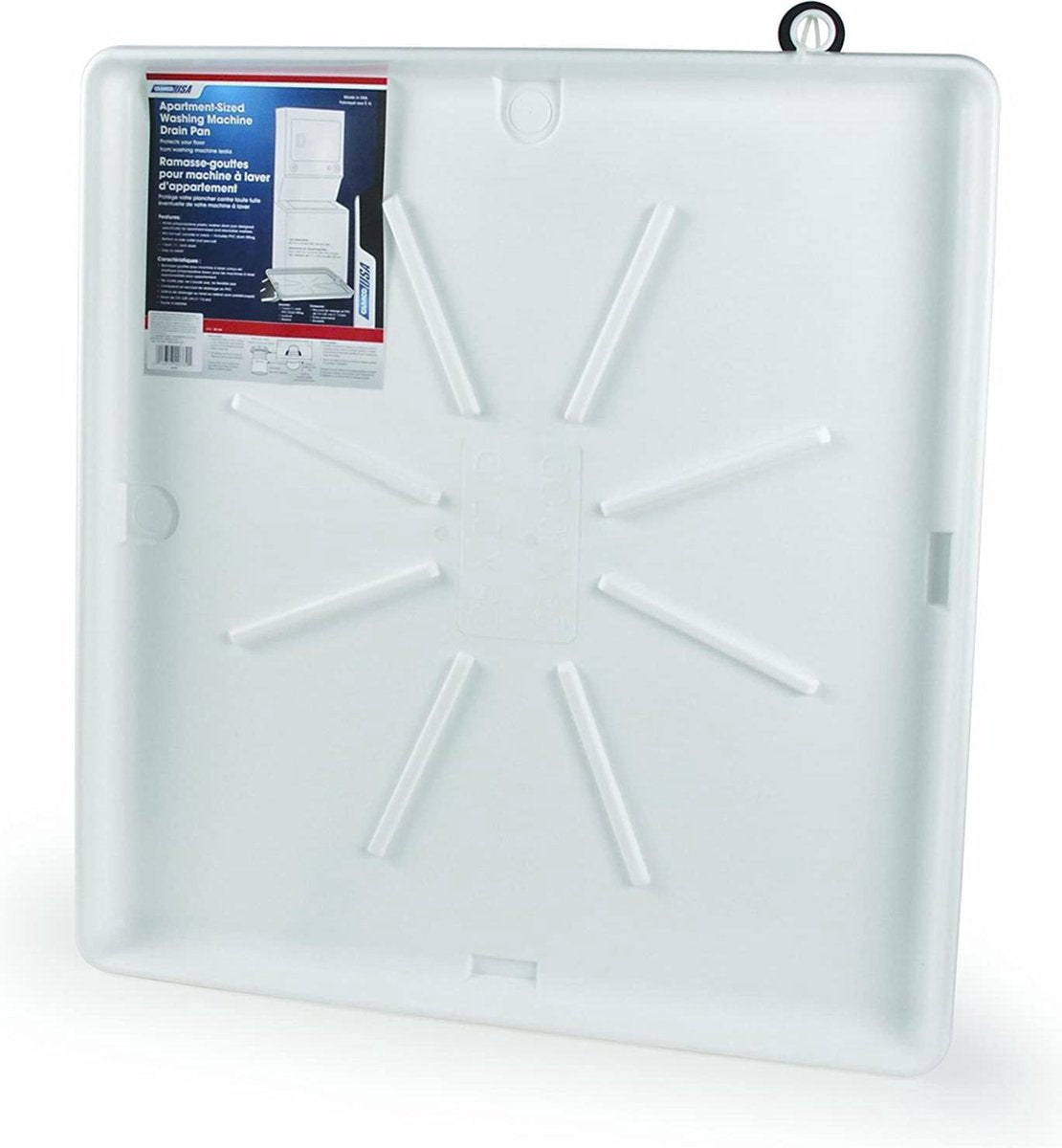 Lekbak WASMACHINE -CAMCO 21006 Wasmachine Afvoerlade voor stapelbare eenheden met PVC-basis