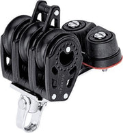 Harken Carbo 3-schijfs+hondsvot+klem 29mm