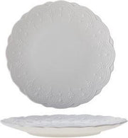 Belvedere Wit Dessertbord - Ø 20.4cm - New Bone China