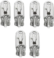 6 stuks steeklampje 5w 12 volt / wit