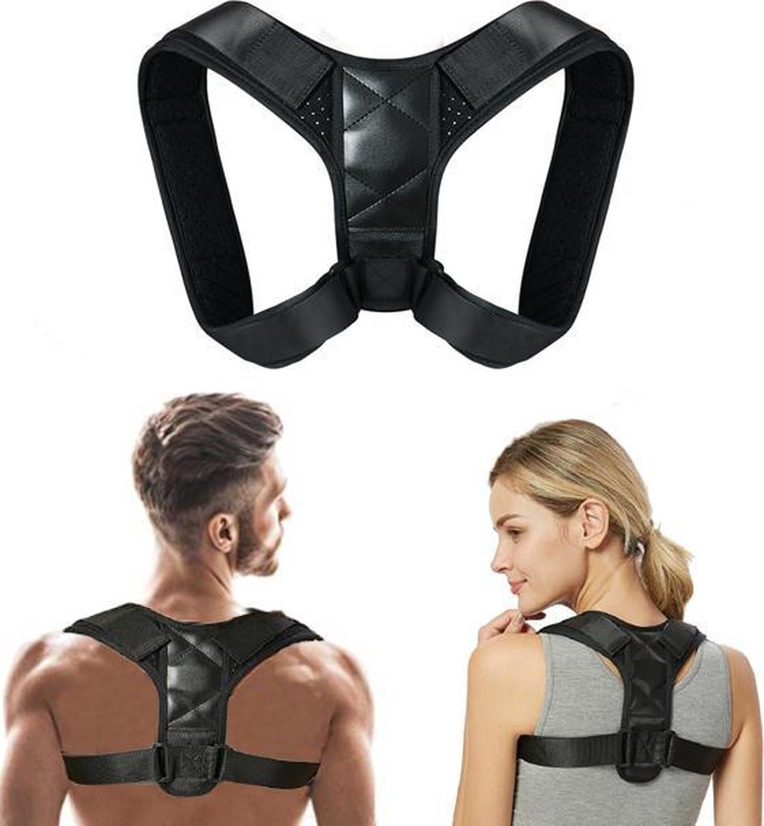 Locus Rug Corrector - Rug Corrector - Houding Correctie - Rugpijn - Rug Brace - Unisex