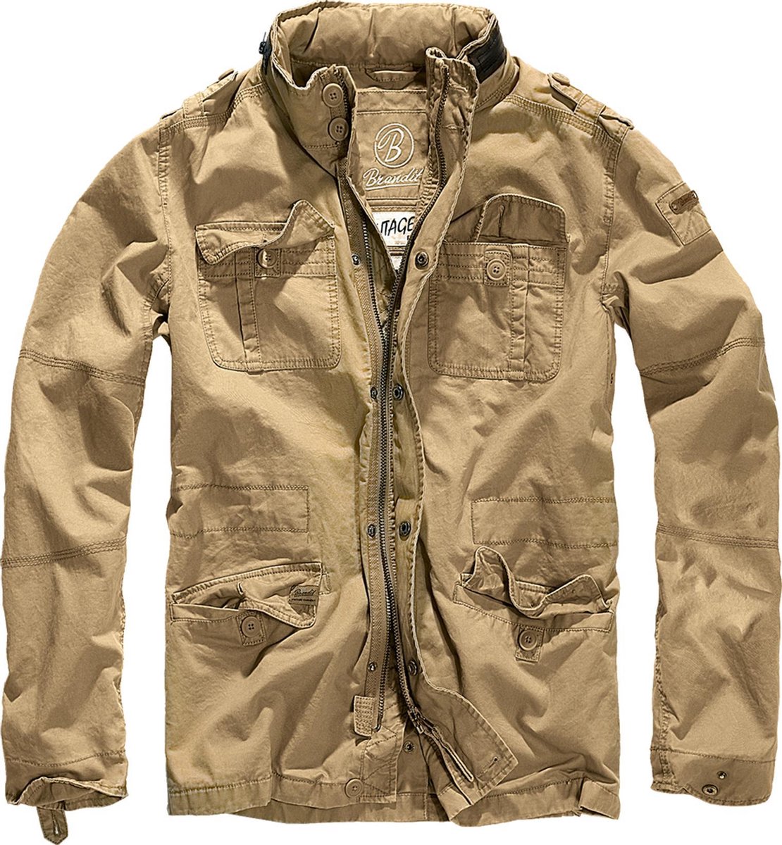 Heren jas Brittania Jacket camel