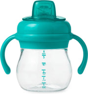 Oxo Tot Transitions Soft Spout Cup with Handles Teal