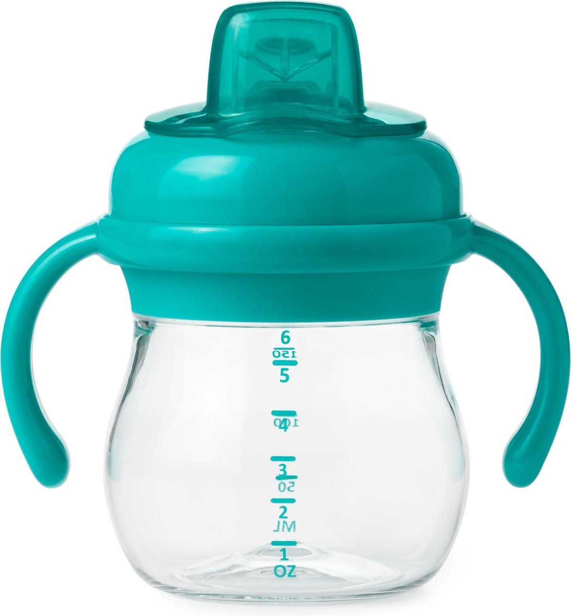 Oxo Tot Transitions Soft Spout Cup with Handles Teal