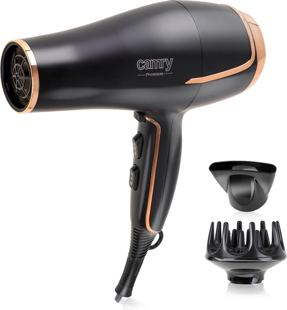Haardroger - Fohn - Fohn met diffuser - 2200W - Haarfohn