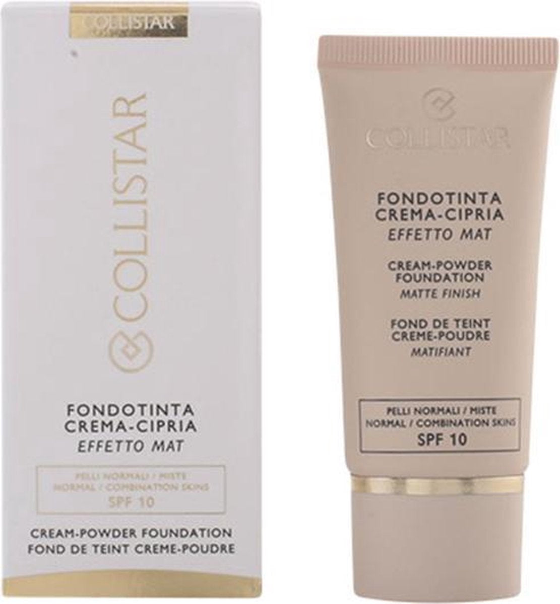 Collistar - CREAM POWDER matte finish 03-golden b. 30 ml