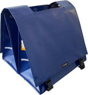 Clarijs blauw tas. Materiaal: Bisonyl