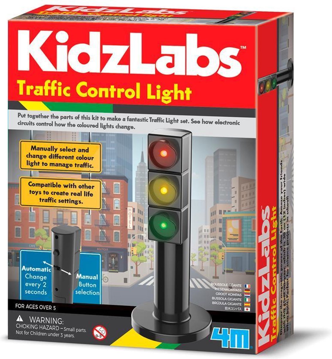 4m Verkeerslicht Kidzlabs Junior 11-delig