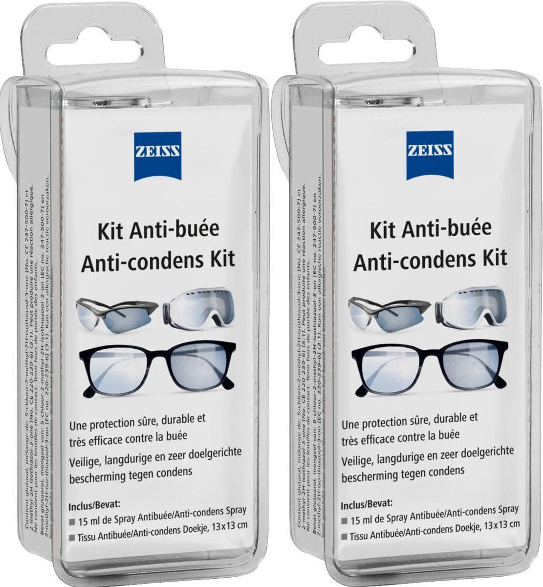 Zeiss Anti-condens kit - 2 pak