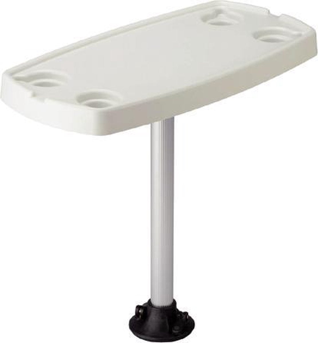 Garelick rechthoekige witte Boottafel 46 x 76 cm