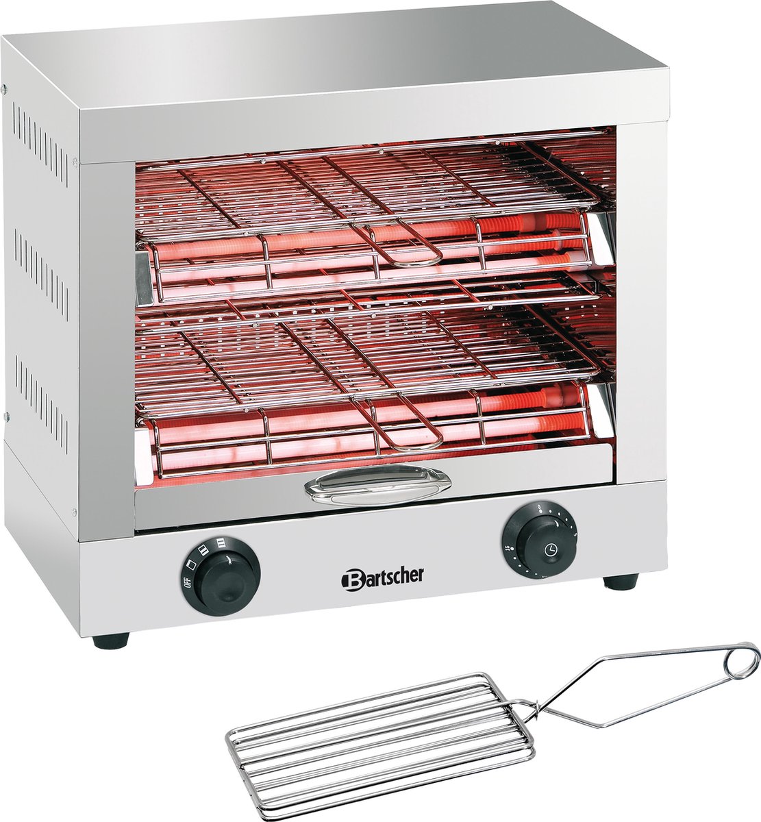 Bartscher - Toaster/ Kwarts gratineeroven