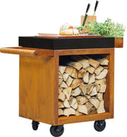 OFYR Mise en Place Tafel Corten Pro 65 Keramiek Donker Grijs