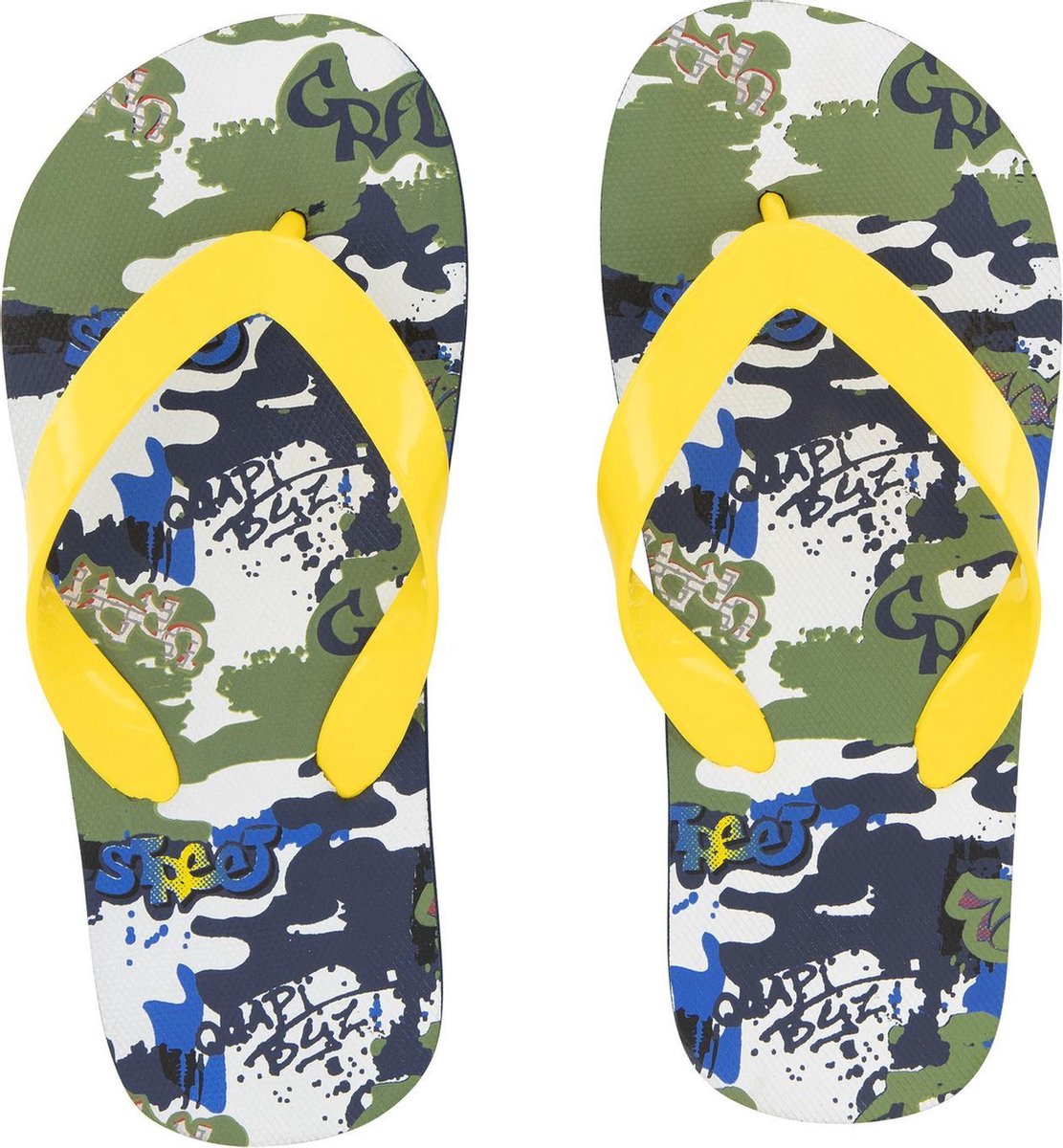 Quapi jongens slippers Austin Grafiti