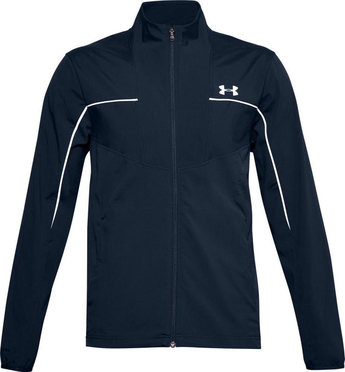UA Storm Windstrike Full Zip-Academy / Academy / White