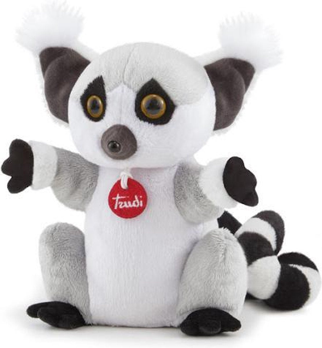 Trudi handpop ringstaartmaki 23cm