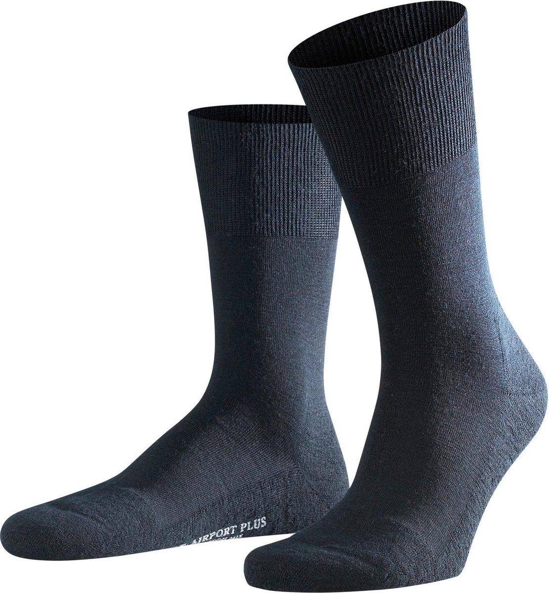 FALKE Airport Plus Herensokken - Dark Navy - Maat 39-40