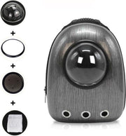 TBG Kat Rugzak Kat Carrier Vet Kat Tas Ademend Transport Reistas Hond Ruimte Capsule Huisdier Capsule Astronaut Rugzak Voor HuisdierenDark gray