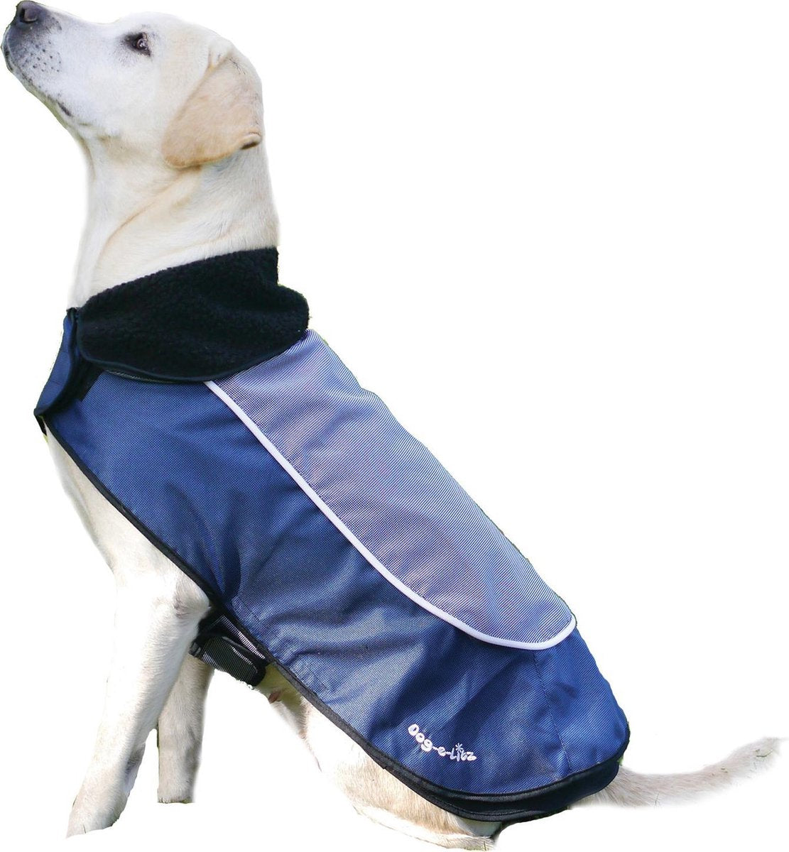 Rosewood Hondenjas Reflecterend Blauw&Zwart - Hondenkleding - 45.5 cm