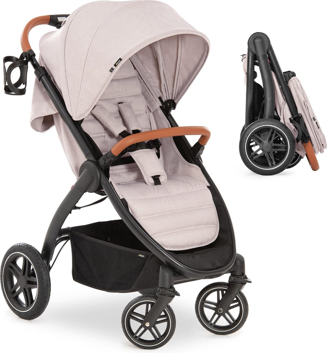 Hauck UpTown Buggy - Met één hand opvouwbaar - Beige