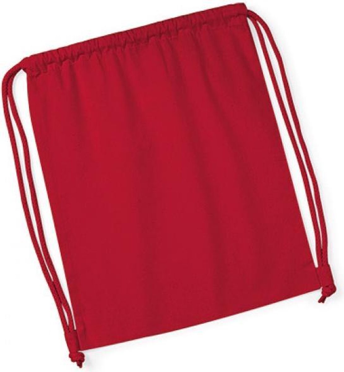 Organic Premium Cotton Gymsac (Rood)