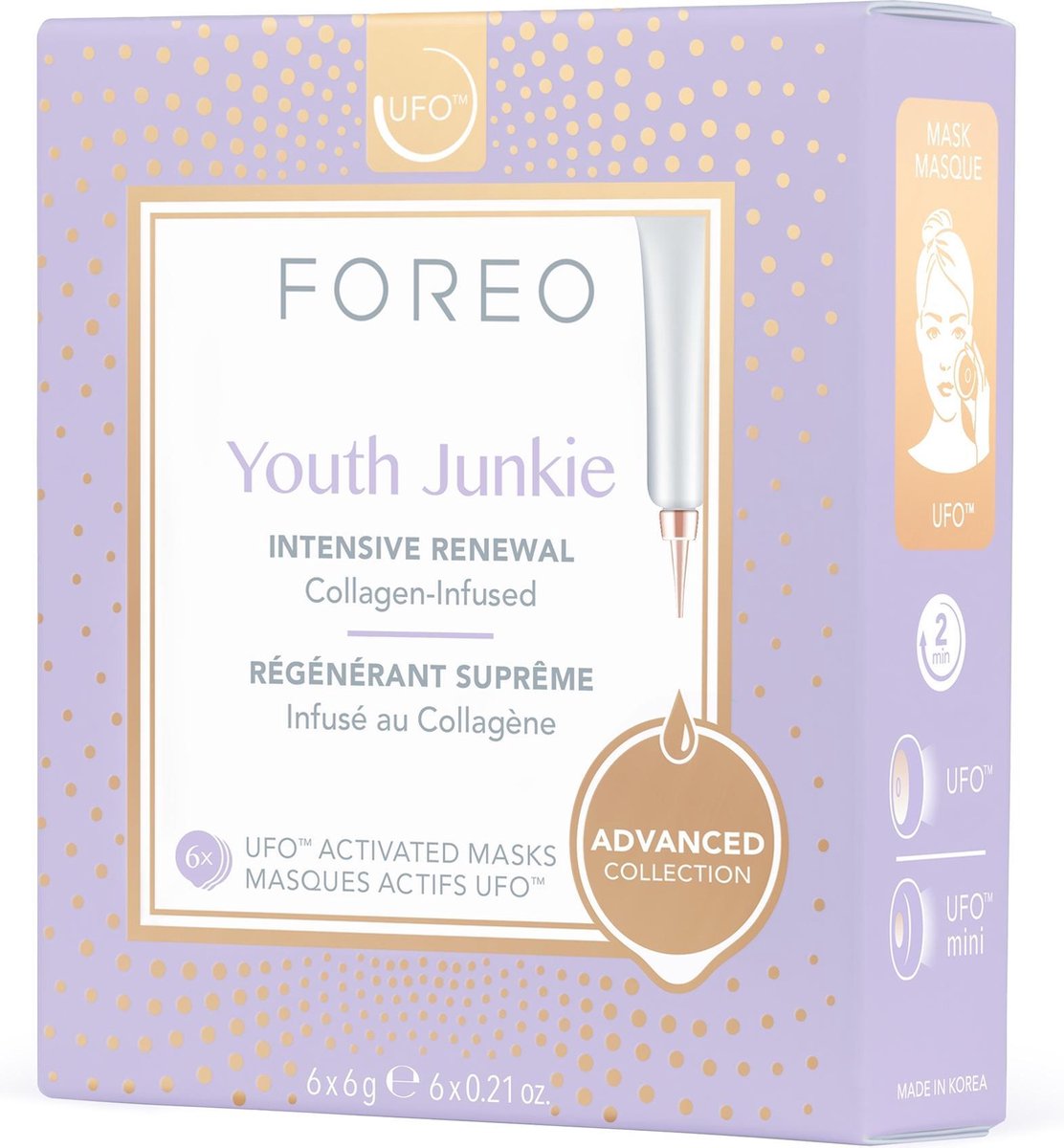 FOREO Youth Junkie UFO-Geactiveerde Masker